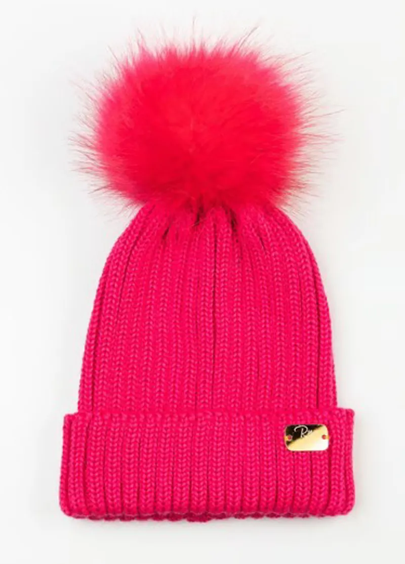 Rydale Junior Bella Pom Pom Hat in Bonbon