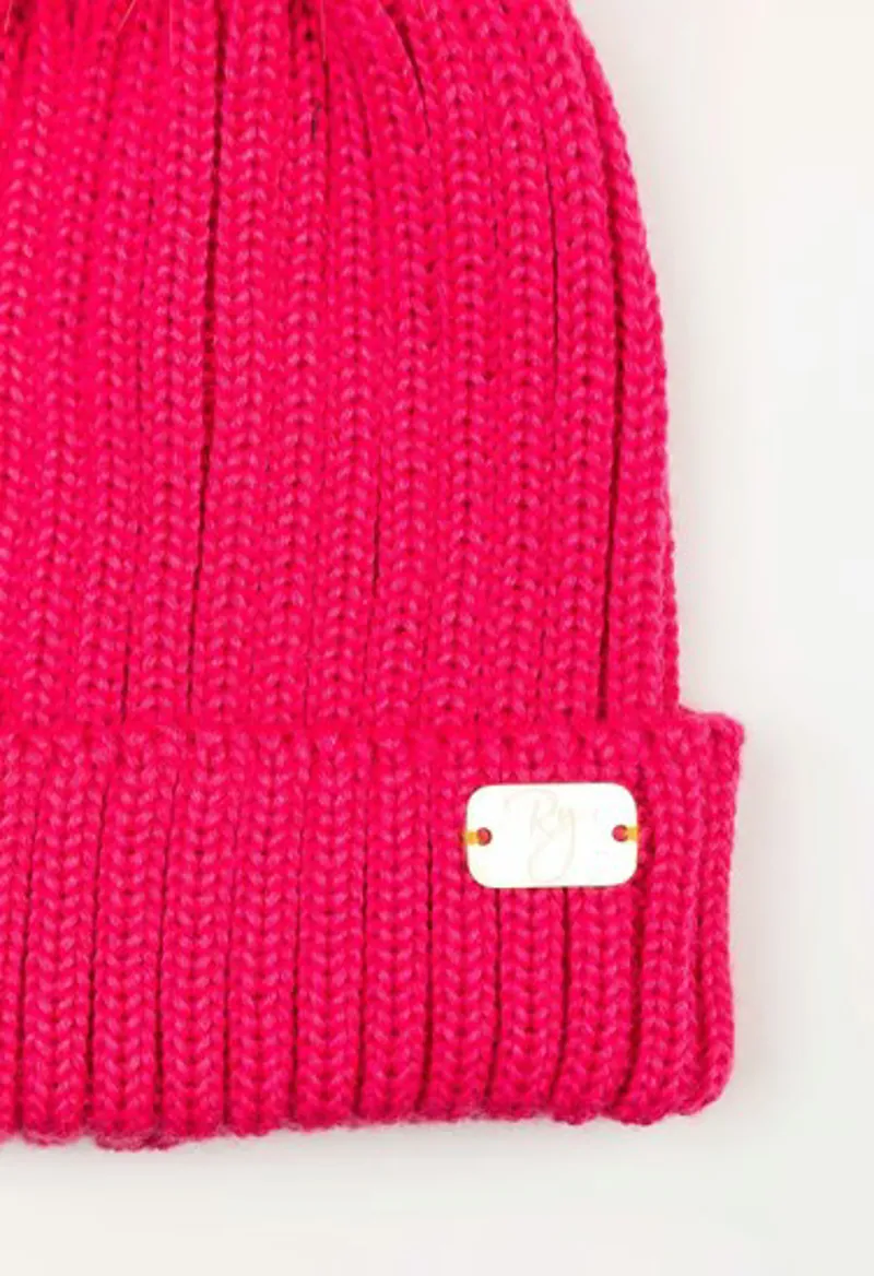 Rydale Junior Bella Pom Pom Hat in Bonbon-1