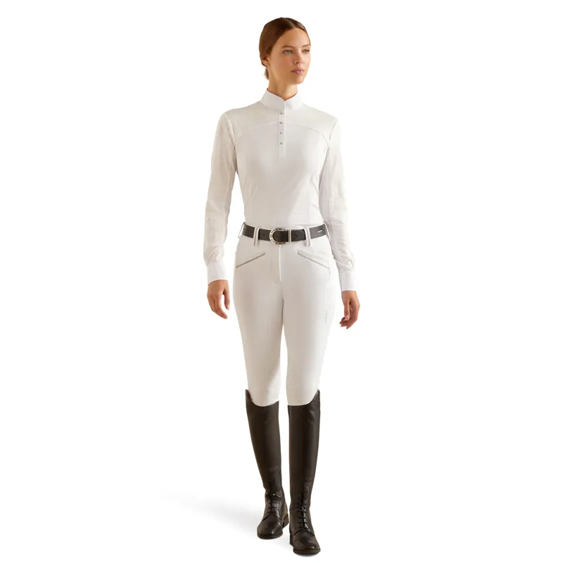 Ariat Bellatrix Show Shirt in White-1