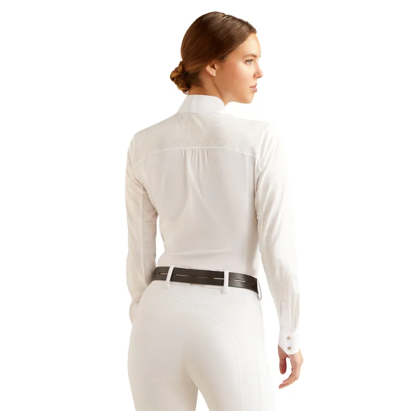 Ariat Bellatrix Show Shirt in White-2