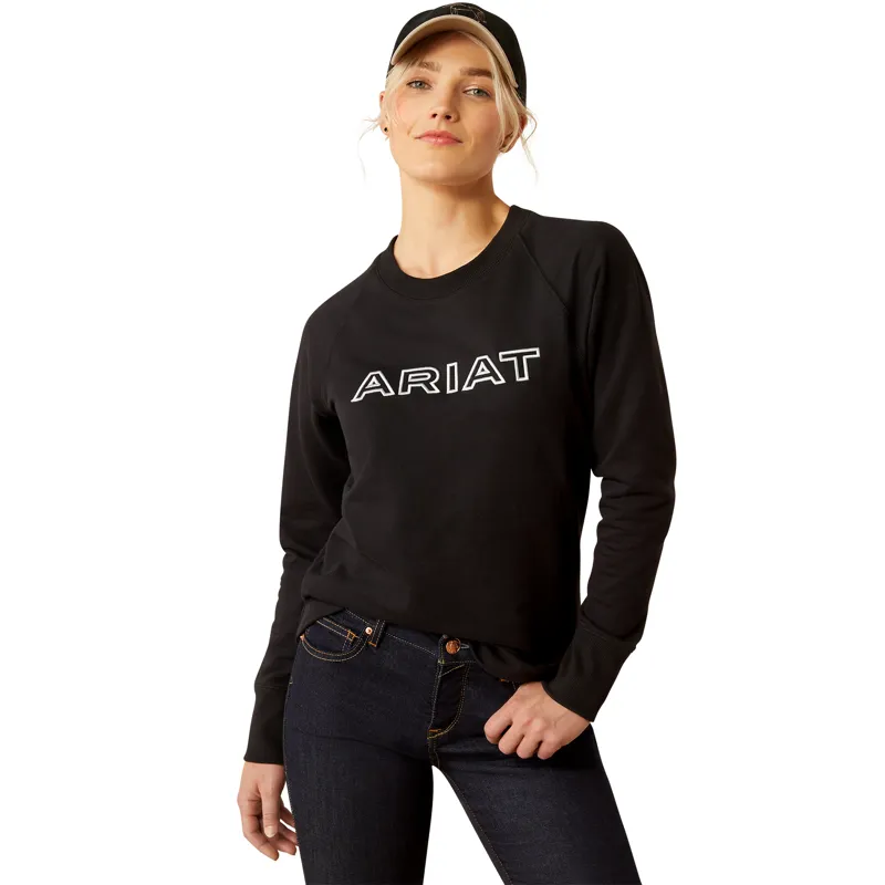 Ariat Benicia Team Sweatshirt in Black