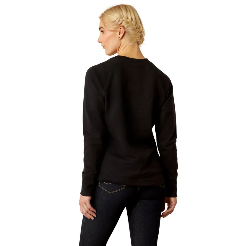 Ariat Benicia Team Sweatshirt in Black-2
