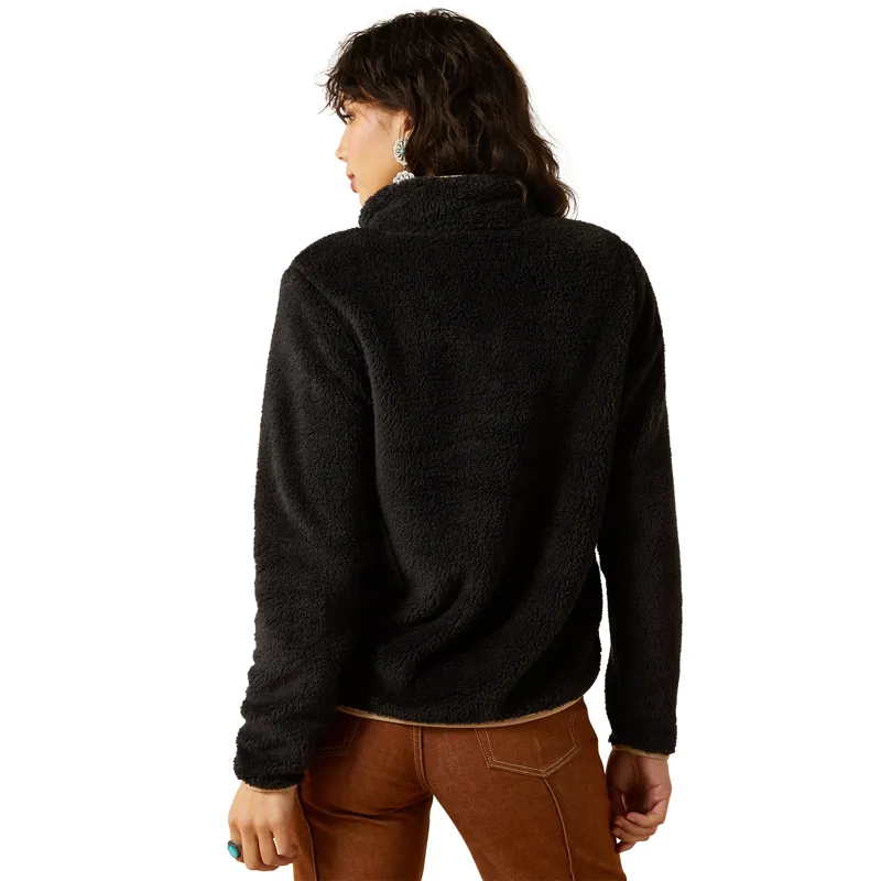 Ariat Berber Sweatshirt in Black-2