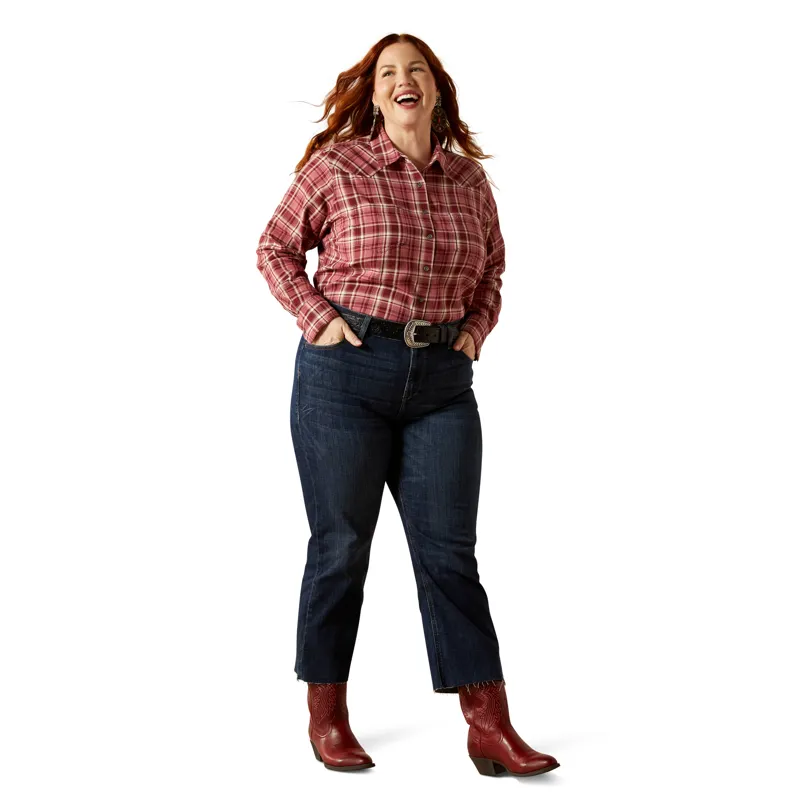 Ariat Billie Jean Shirt in Sunkissed Plaid-6