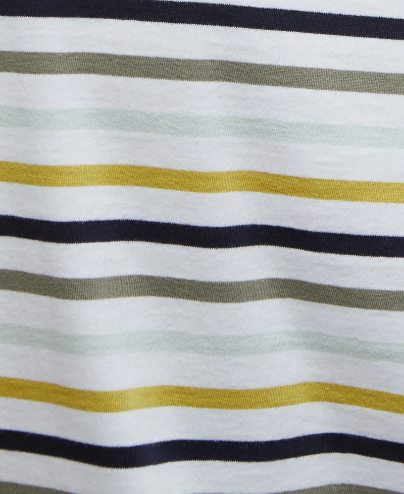 Barbour Bradley Top in Cloud Stripe-4