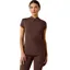 Ariat Breathe 1/2 Zip Baselayer in Pommel Brown