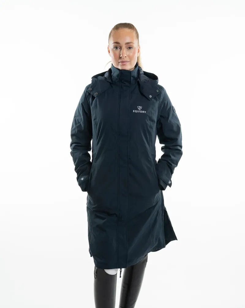 Equidry Bronte Waterproof Riding Coat in Navy