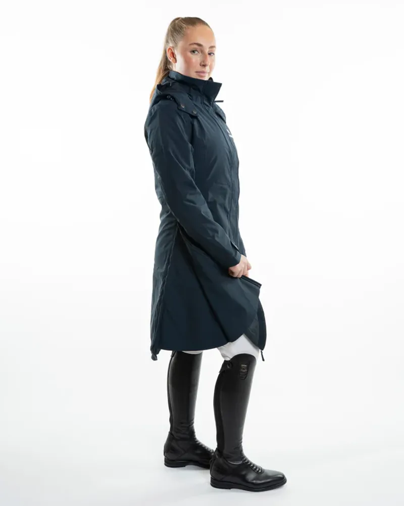 Equidry Bronte Waterproof Riding Coat in Navy-1