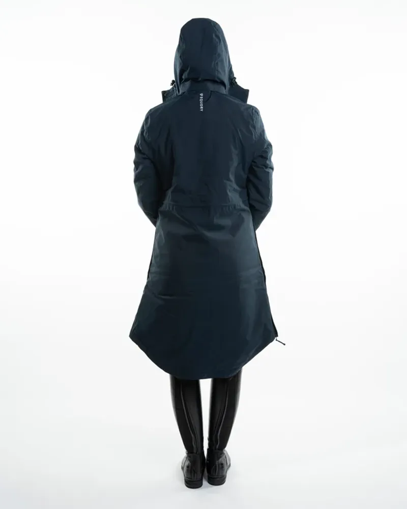 Equidry Bronte Waterproof Riding Coat in Navy-3