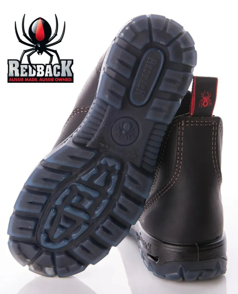 Redback Soft Toe Boots in Brown-1