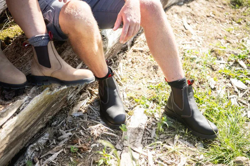 Redback Safety Boots in Brown-4