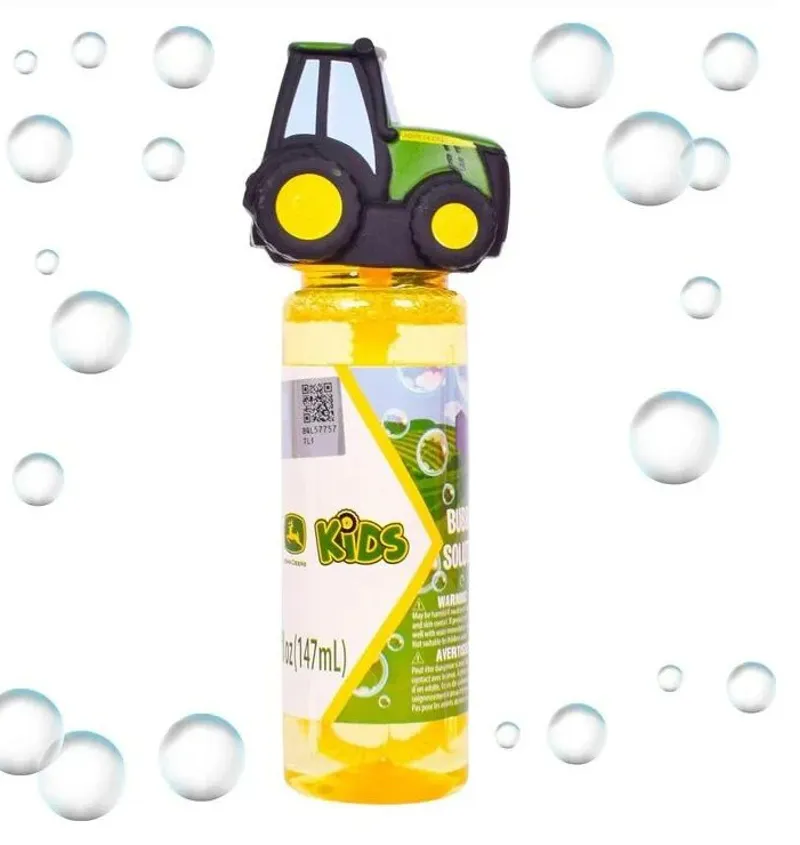 John Deere Tractor Top Bubble Bottle