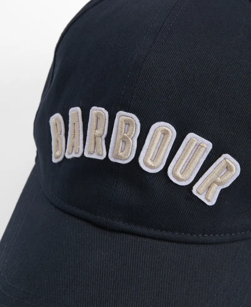 Barbour Campbell Sports Cap in Navy-3