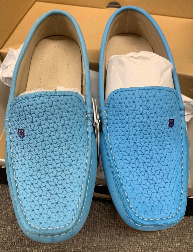 Dubarry Cannes Ladies Deck Shoe in Blue Mist-1