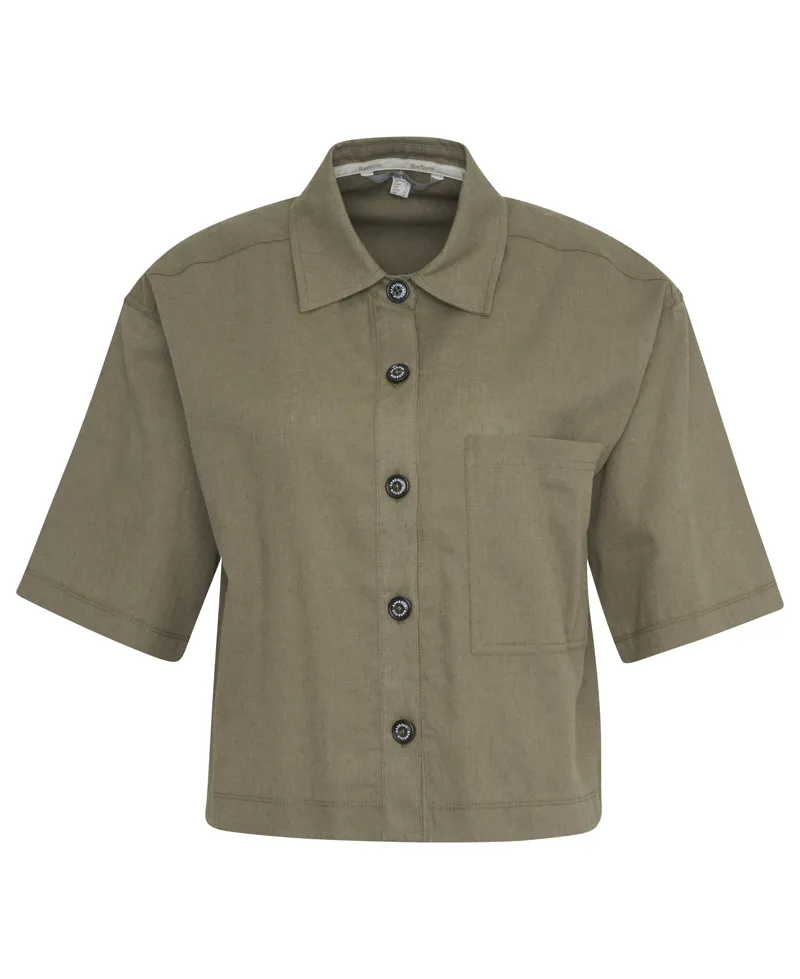 Barbour Cary Shirt in Dusky Green