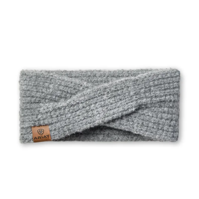 Ariat Chilton Headband in Heather Grey