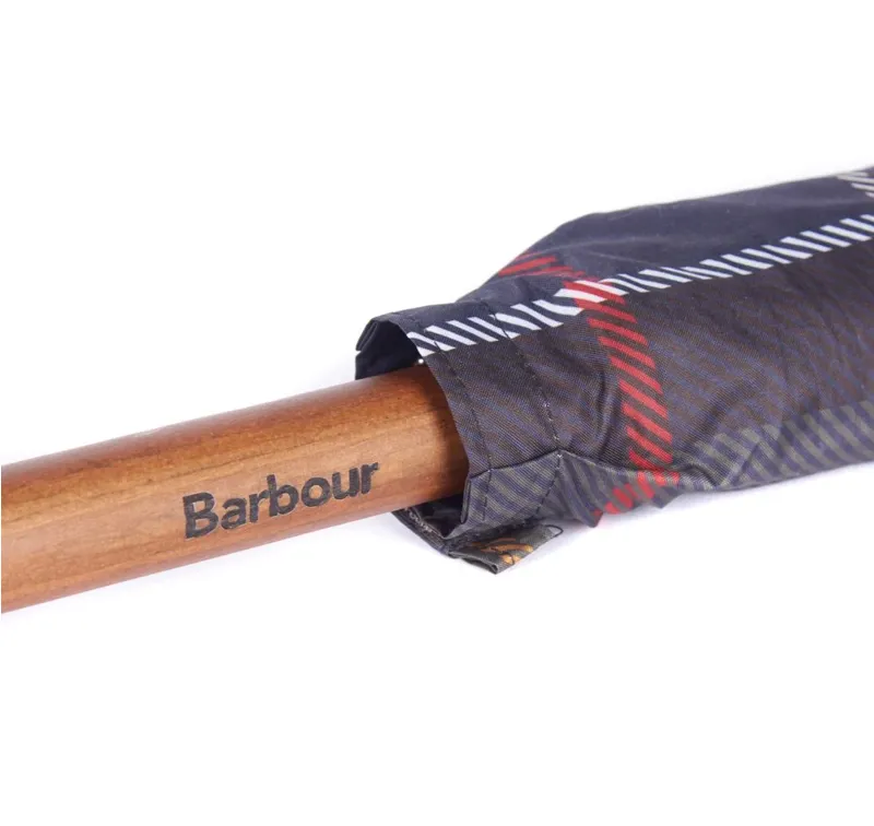 Barbour Tartan Walker Umbrella-1