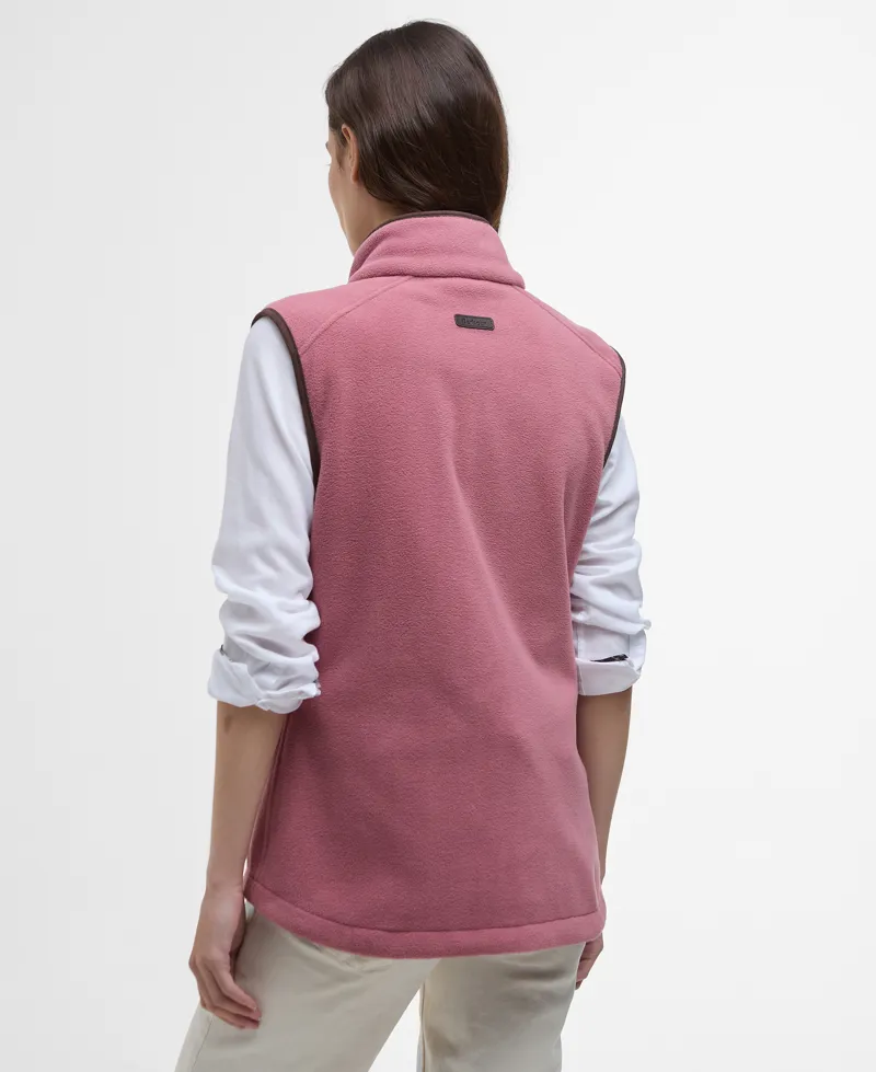 Barbour Colton Fleece Gilet in Deep Pruce-3