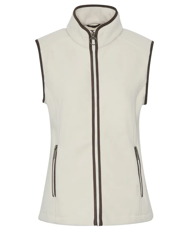 Barbour Colton Fleece Gilet in Pearl