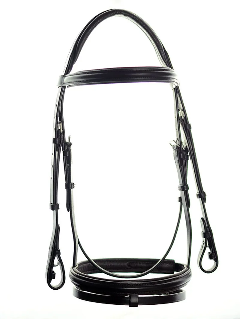 Dever Ascot Comfort Flash Bridle