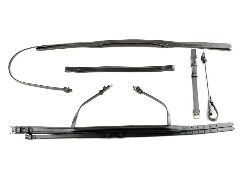 Dever Ascot Comfort Flash Bridle-5