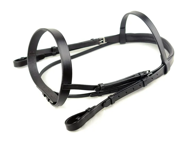 Dever Ascot Comfort Plain Bridle-1