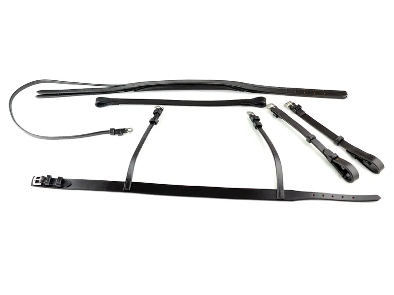 Dever Ascot Comfort Plain Bridle-2