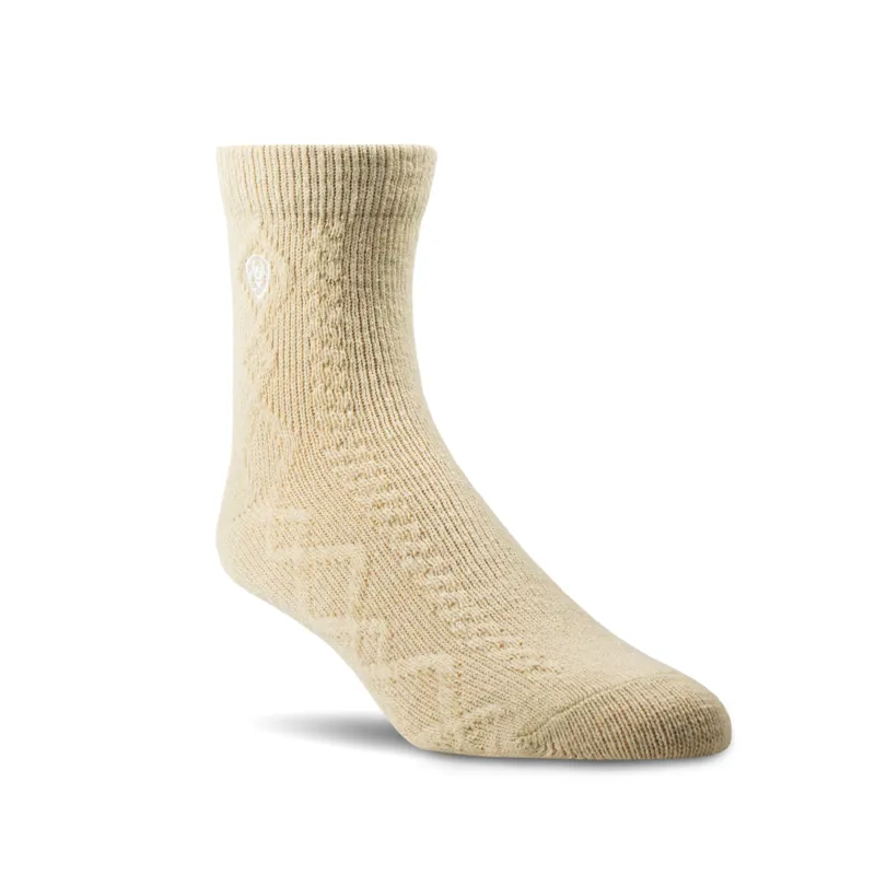 Ariat Countryside Mid Sock in Irish Cream