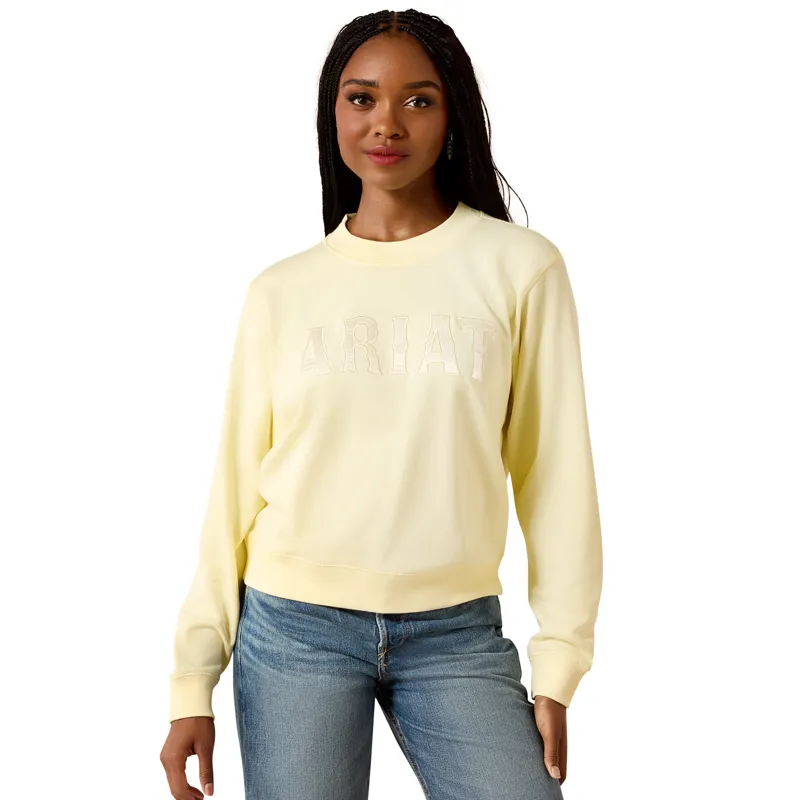 Ariat Essential Crew Sweatshirt in Pear Sorbet