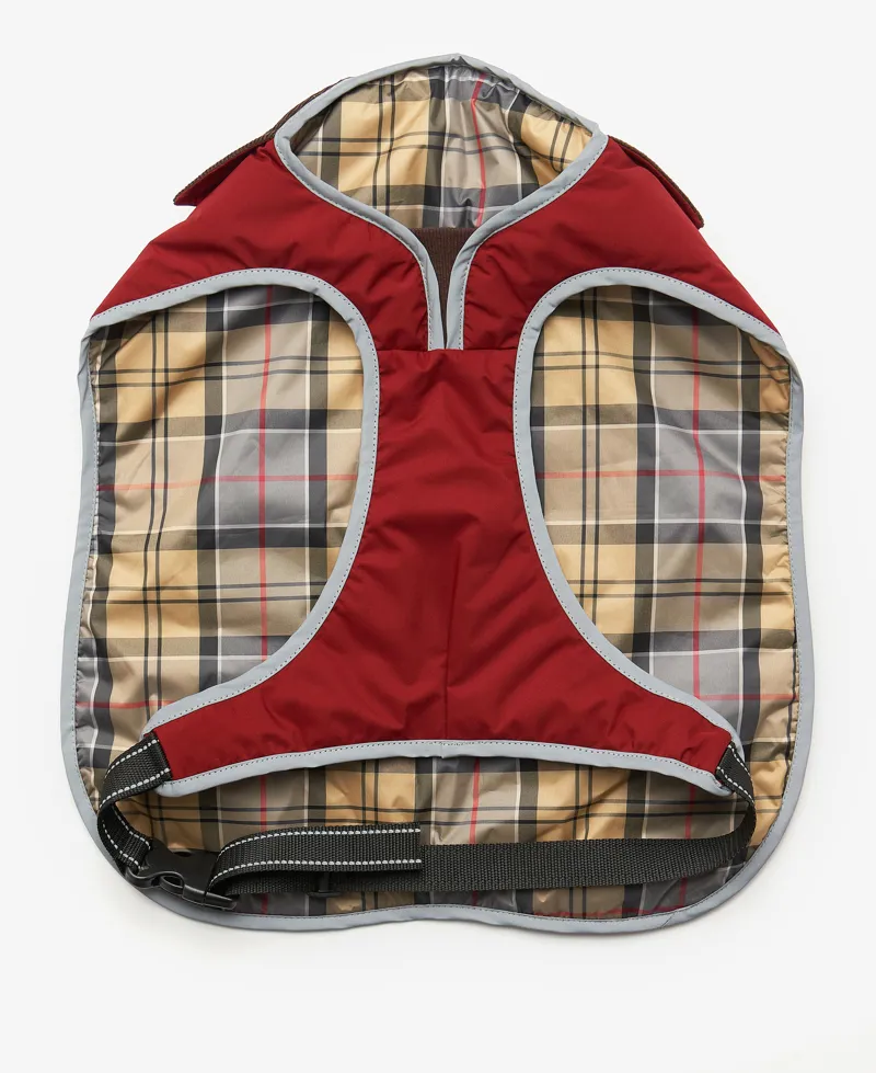 Barbour Monmouth Waterproof Dog Coat in Red-2