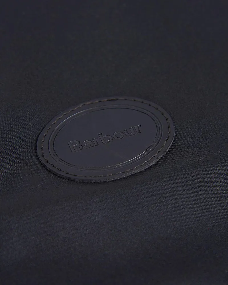 Barbour Dog Coat Matt Wax in Black-6