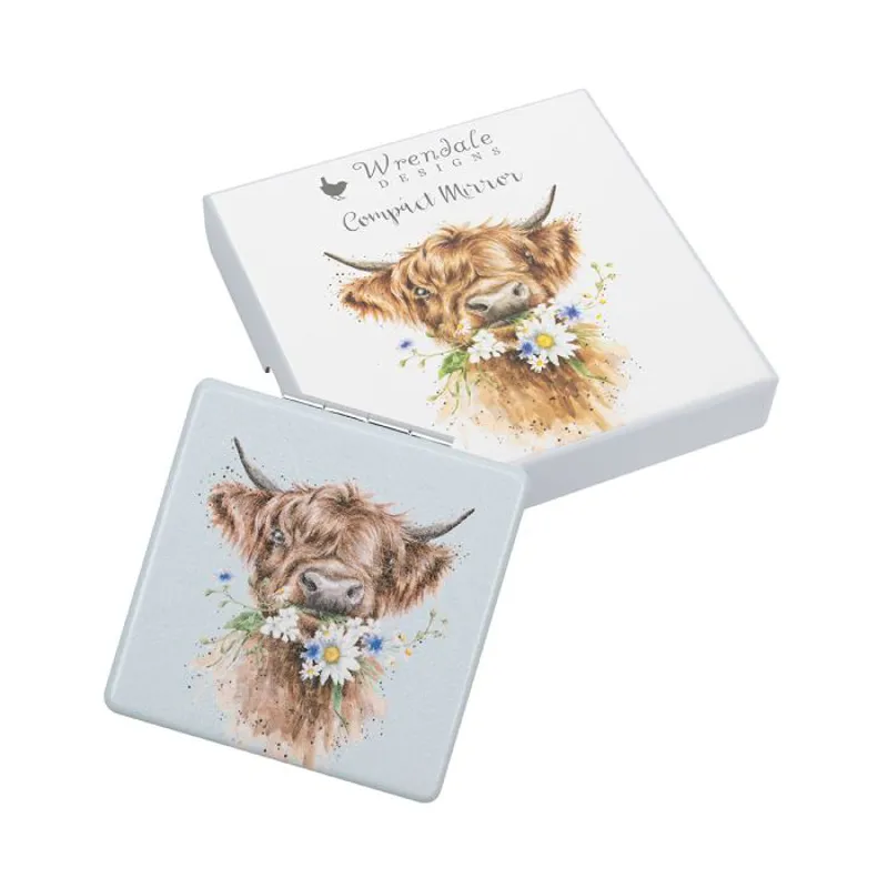 Wrendale 'Daisy Coo' Compact Mirror-1
