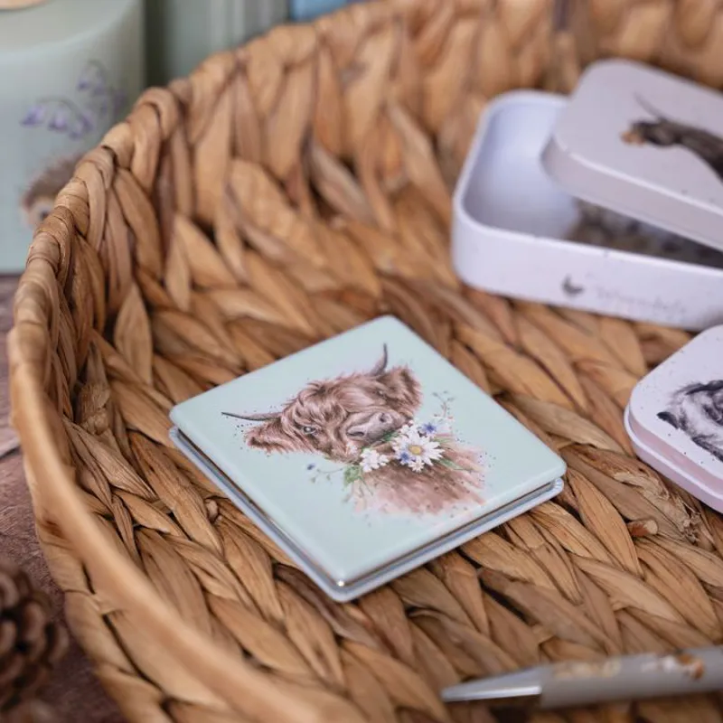 Wrendale 'Daisy Coo' Compact Mirror-2