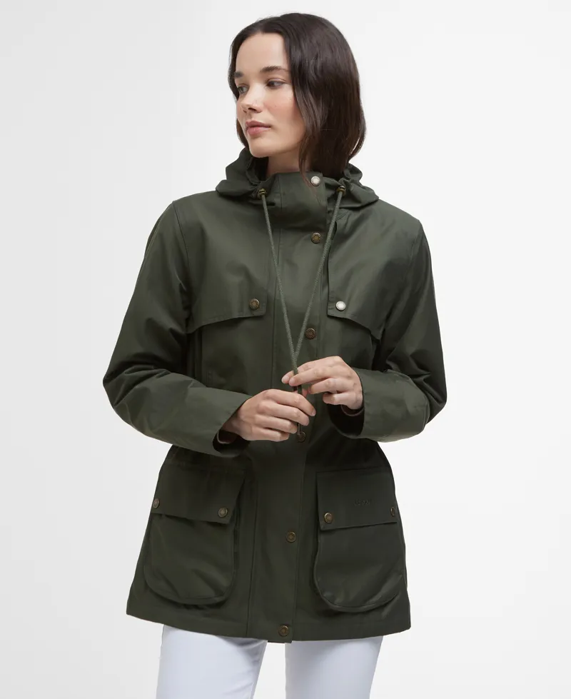Barbour Dallas Jacket in Olive-1