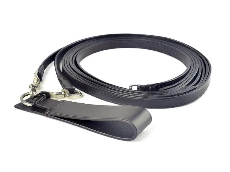 Dever Ascot Leather Draw Reins