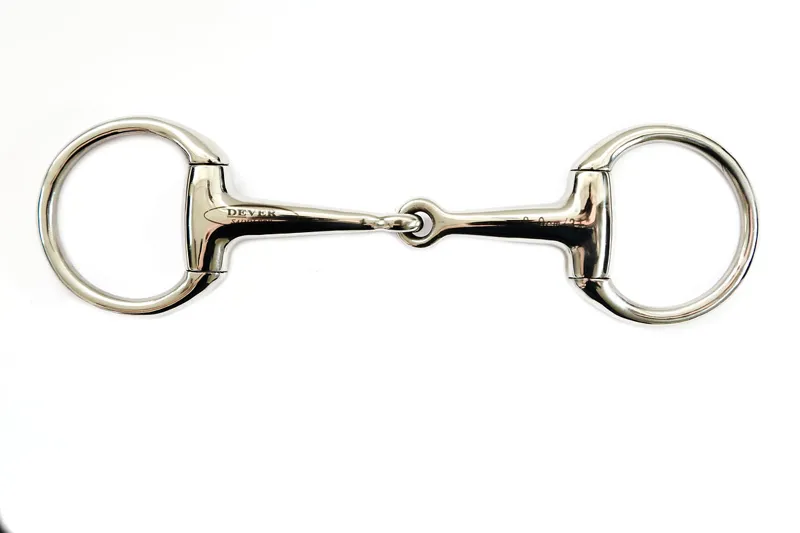 Dever Steel Weymouth Dressage Eggbutt Snaffle