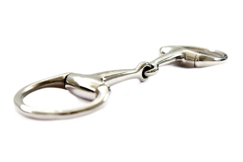 Dever Steel Weymouth Dressage Eggbutt Snaffle-1