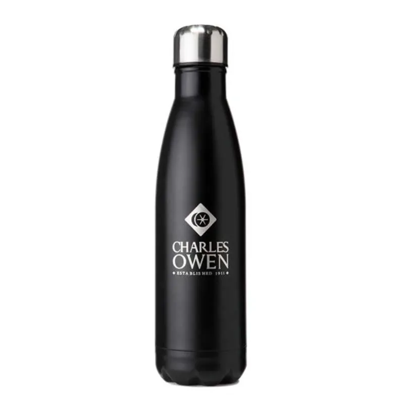 Charles Owen Stainless Steel Drinks Bottle