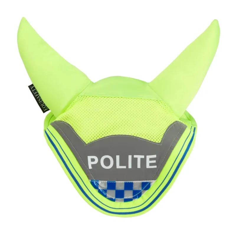 Equisafety Acoustic Polite Horse Ears in Yellow