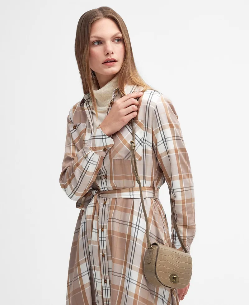 Barbour Eilein Saddle Bag in Honey-2