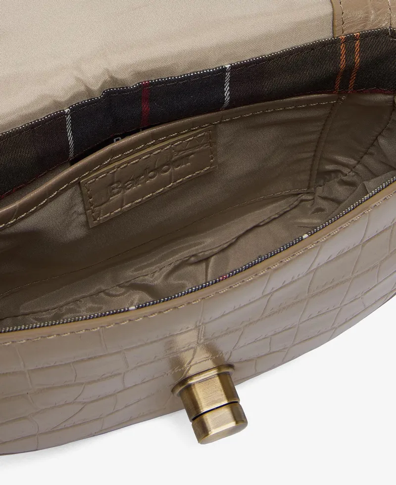 Barbour Eilein Saddle Bag in Honey-5