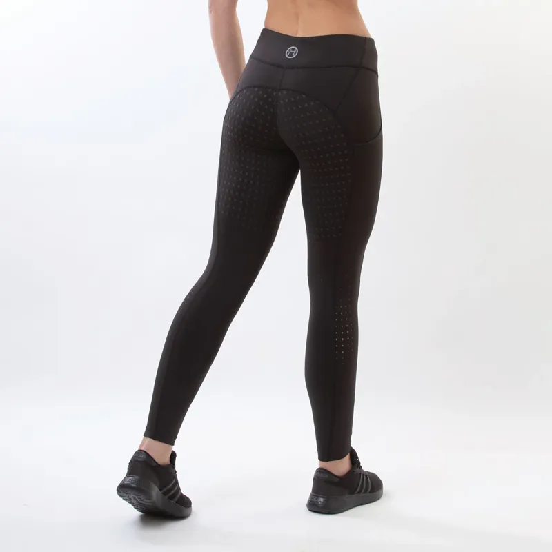 Equetech Winter Riding Tights in Black