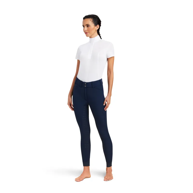 Ariat Tri Factor Frost Insulated Breeches Full Seat in Navy-1