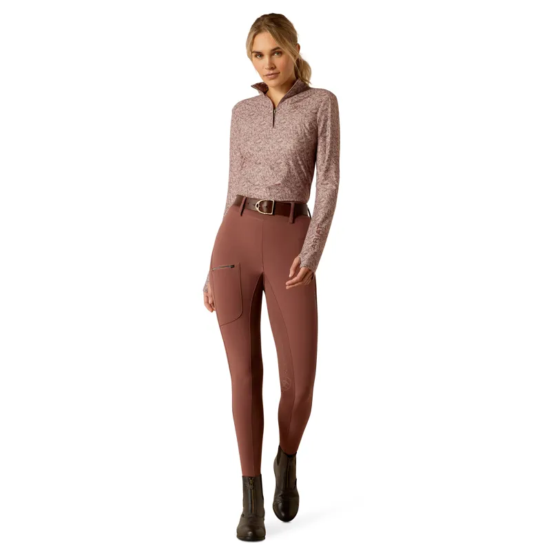 Ariat Lowell 3.0 1/4 Zip Baselayer in Abstract Floral