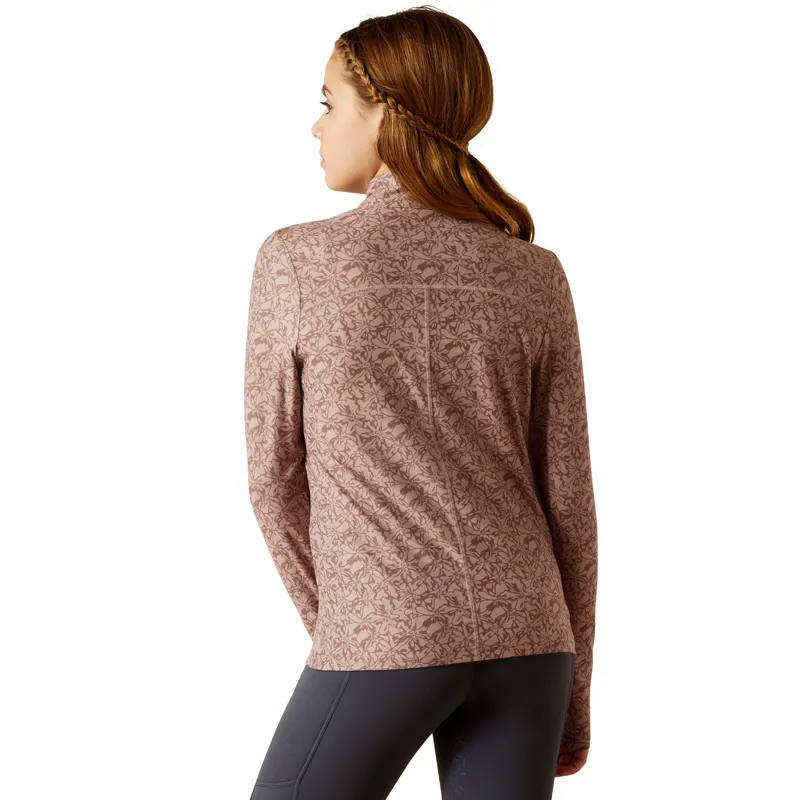 Ariat Youth Lowell 3.0 Baselayer in Abstract Floral-1