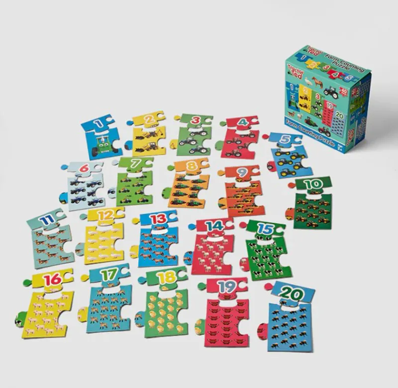 Tractor Ted Farm Counting Puzzle