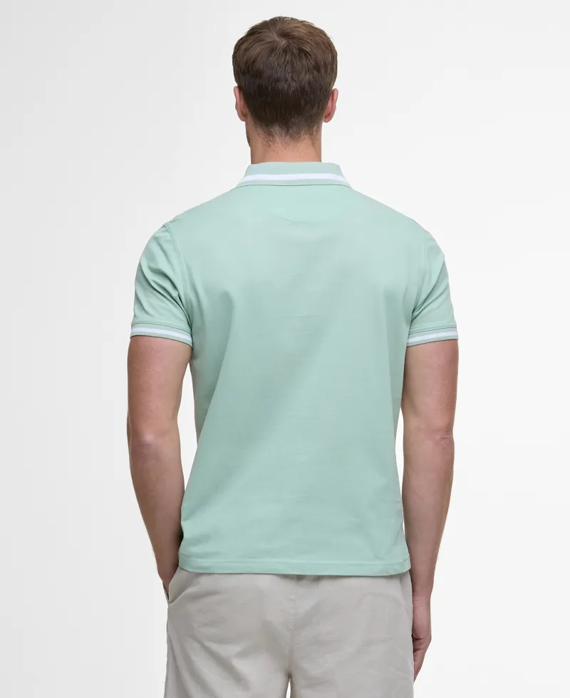 Barbour Ferrybridge Polo in Pale Apple-2