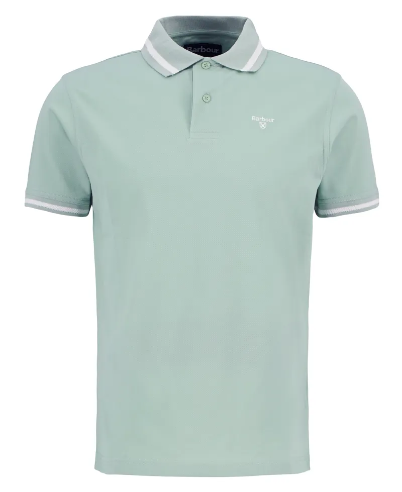 Barbour Ferrybridge Polo in Pale Apple