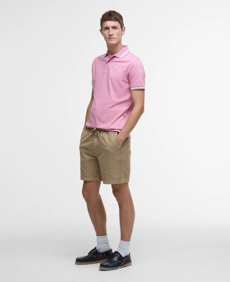 Barbour Ferrybridge Polo in True Pink-2
