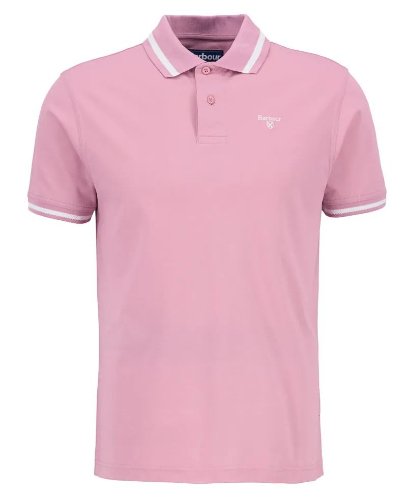 Barbour Ferrybridge Polo in True Pink